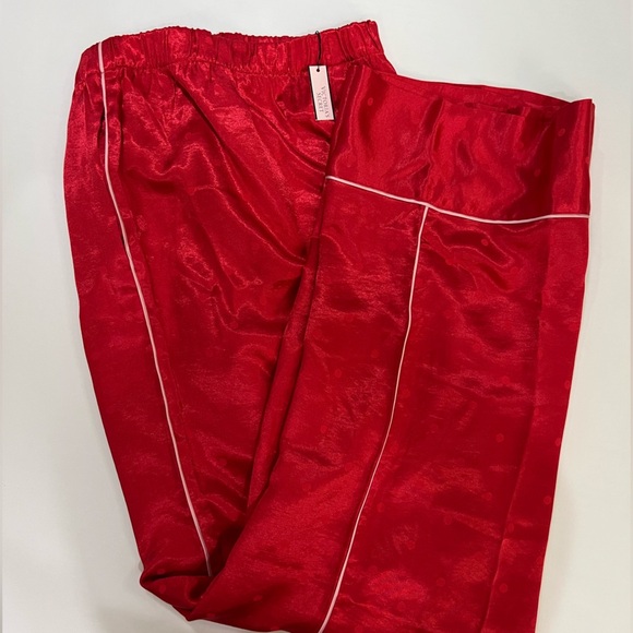 Victoria's Secret Red Pajama Pants with Elastic Waistband - Picture 7 of 9
